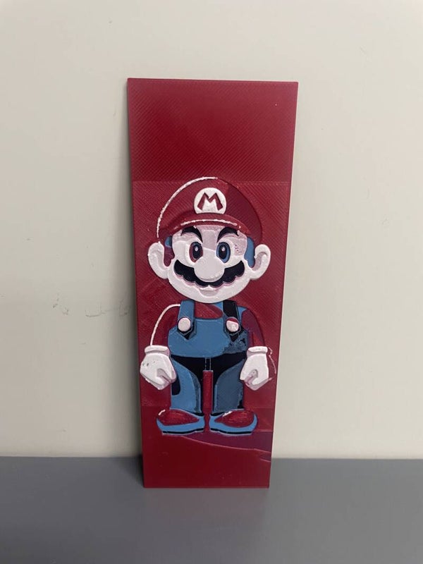 Marque-page Mario