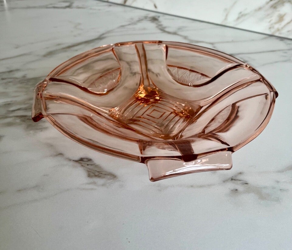 Art Deco persglas Walther &Sohne model Sigrid