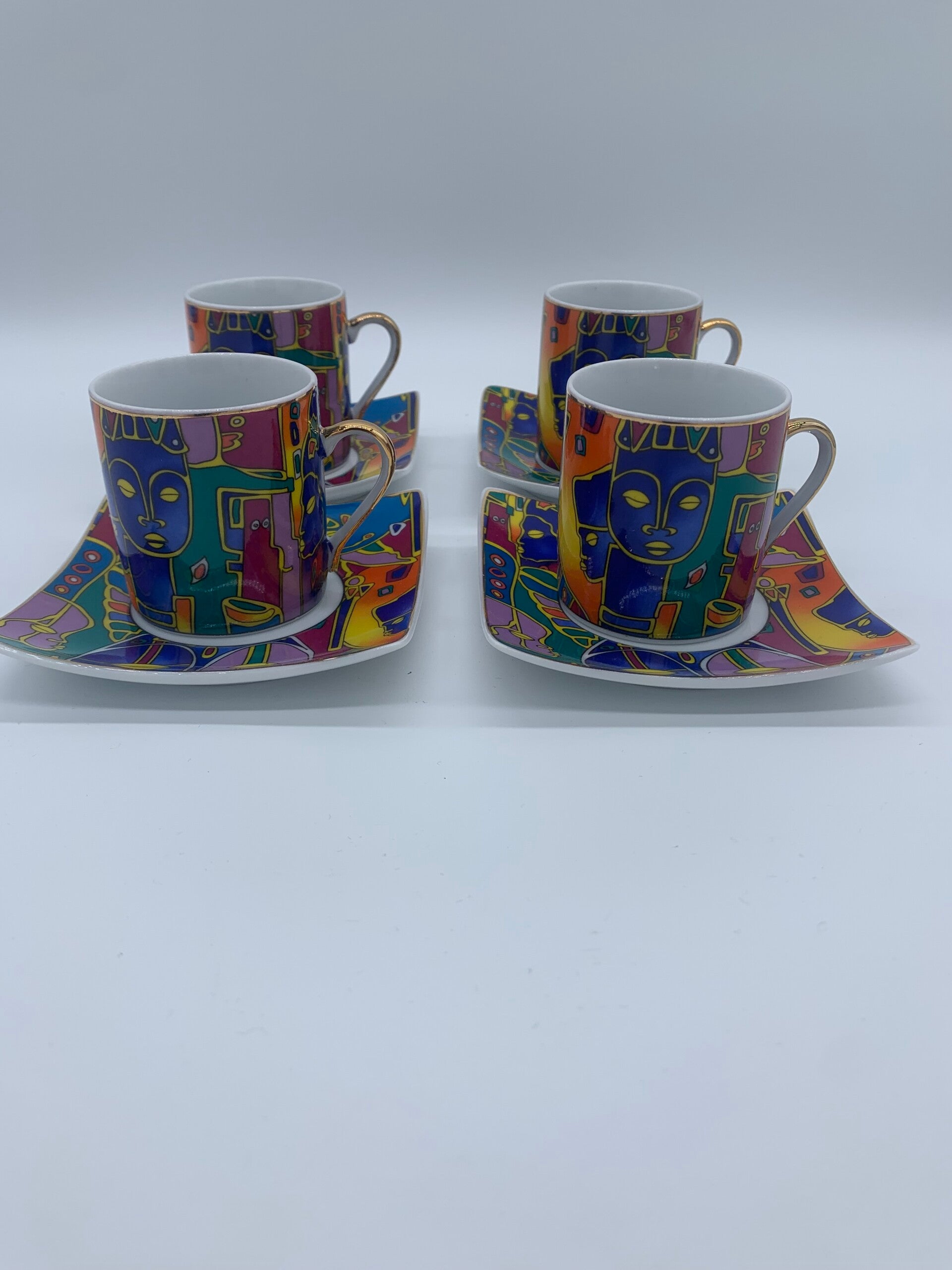 Limoges Porselein Espresso kop&schotel jaren 90