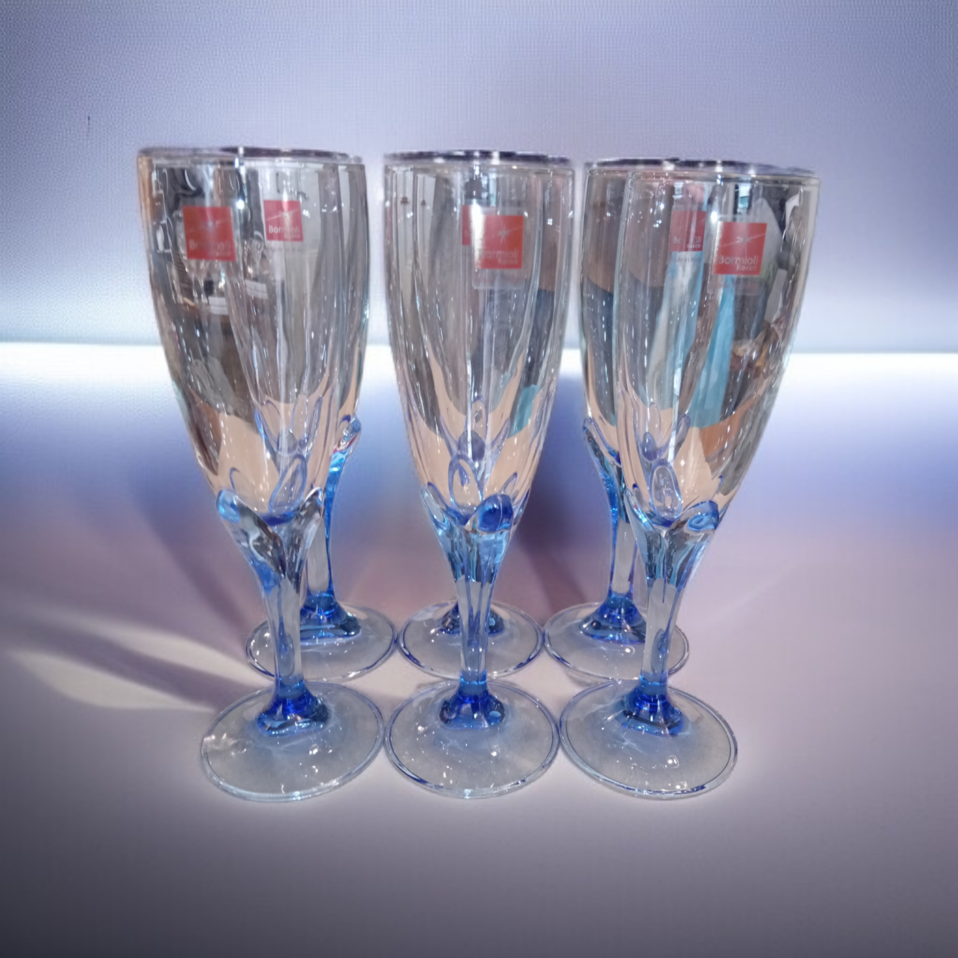 Luigi Bormioli Champagne flutes