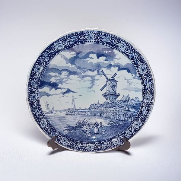 Boch Belgium-Delfts blauw hangbord