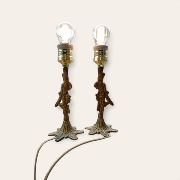 Art nouveau lampenvoet