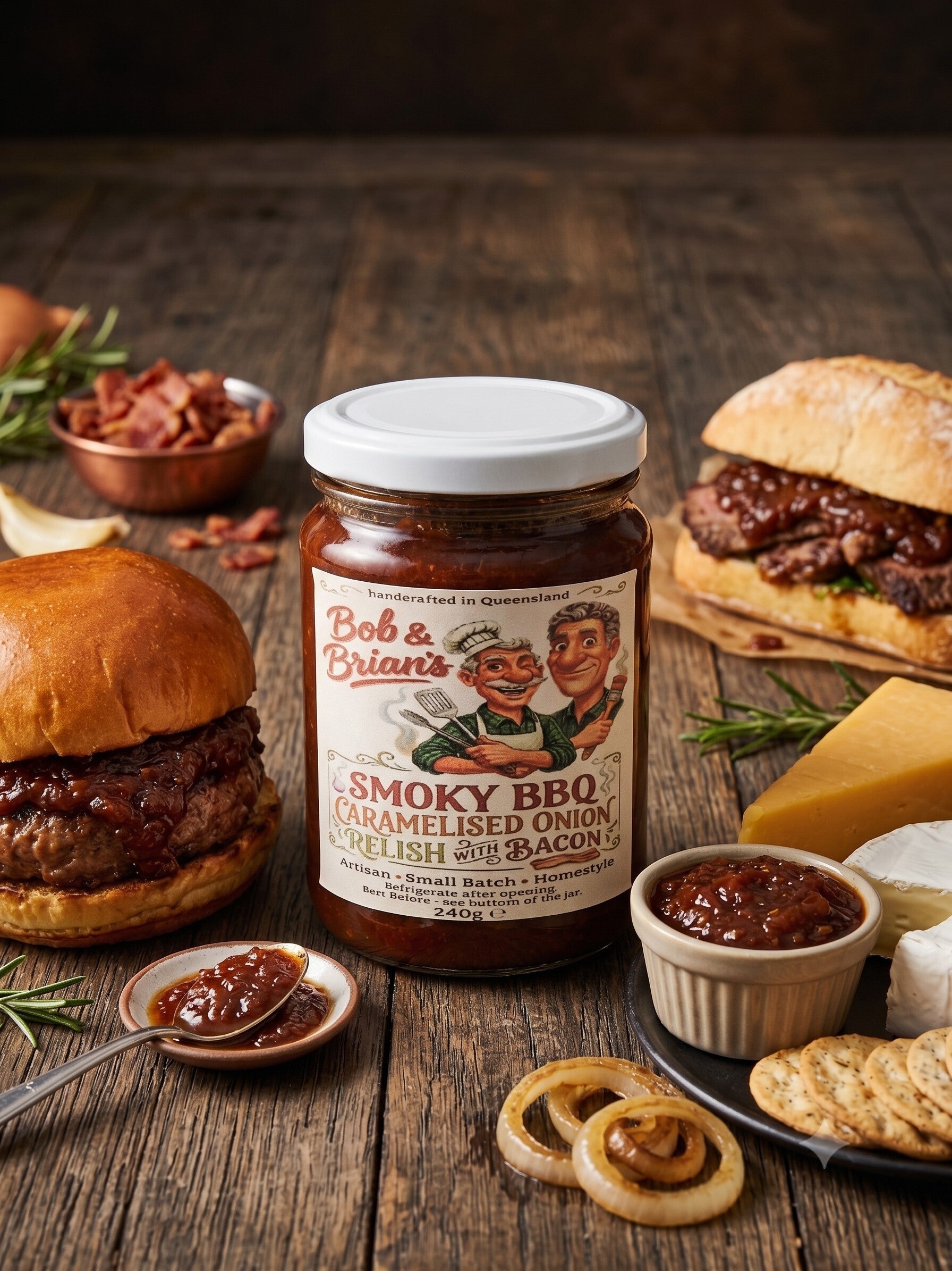 Bacon & Onion Relish 240g