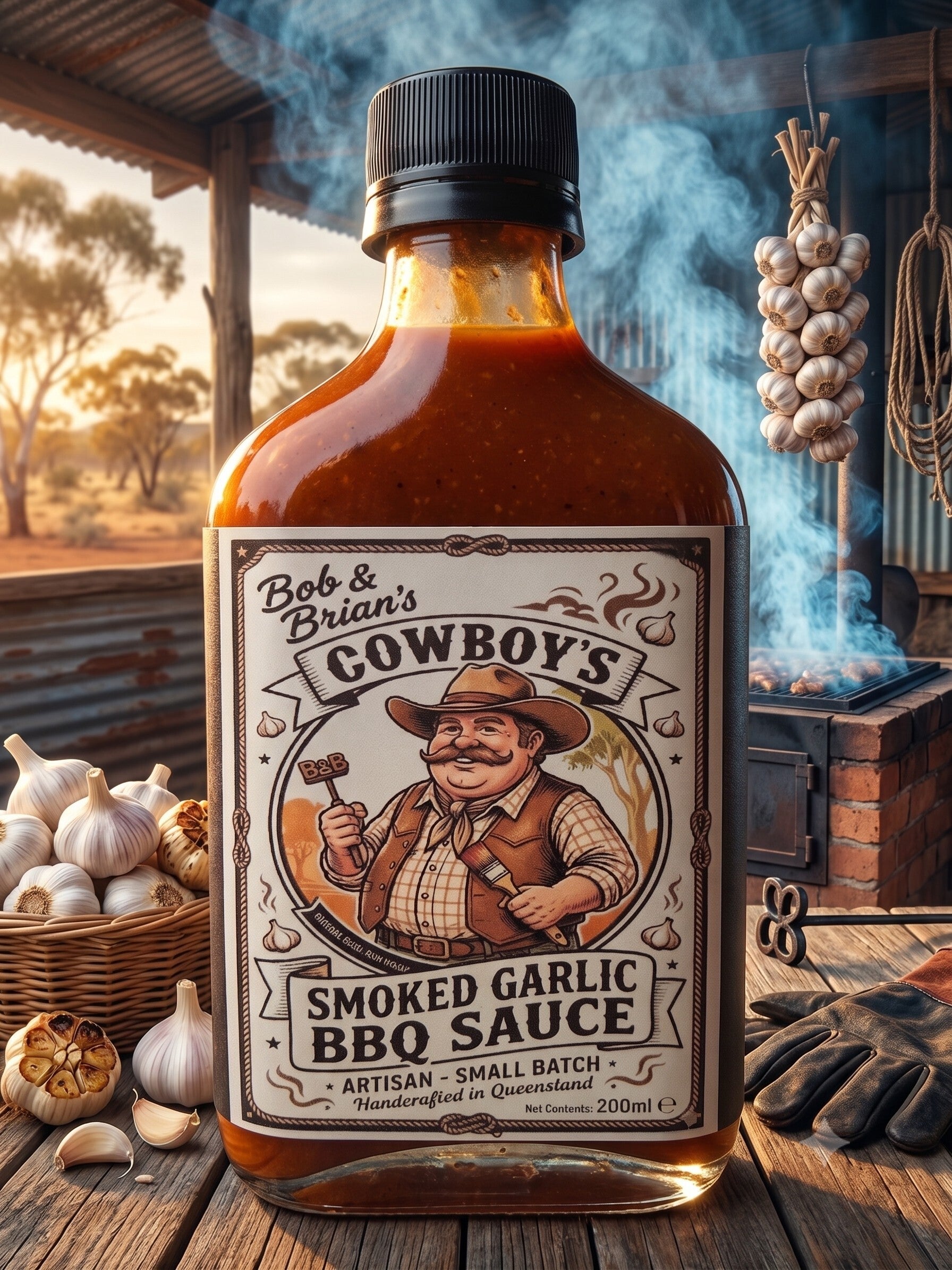 Cowboy's Garlic BBQ 200ml