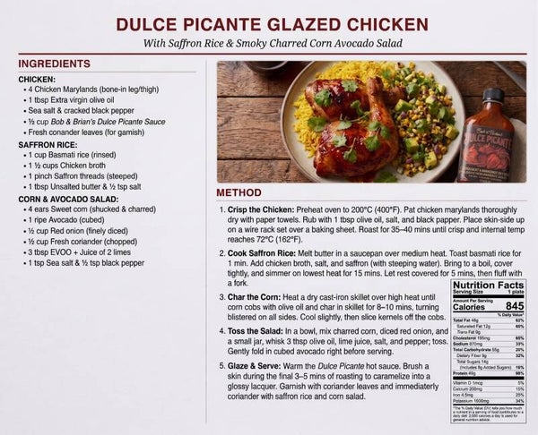 Dulce Picante Chicken