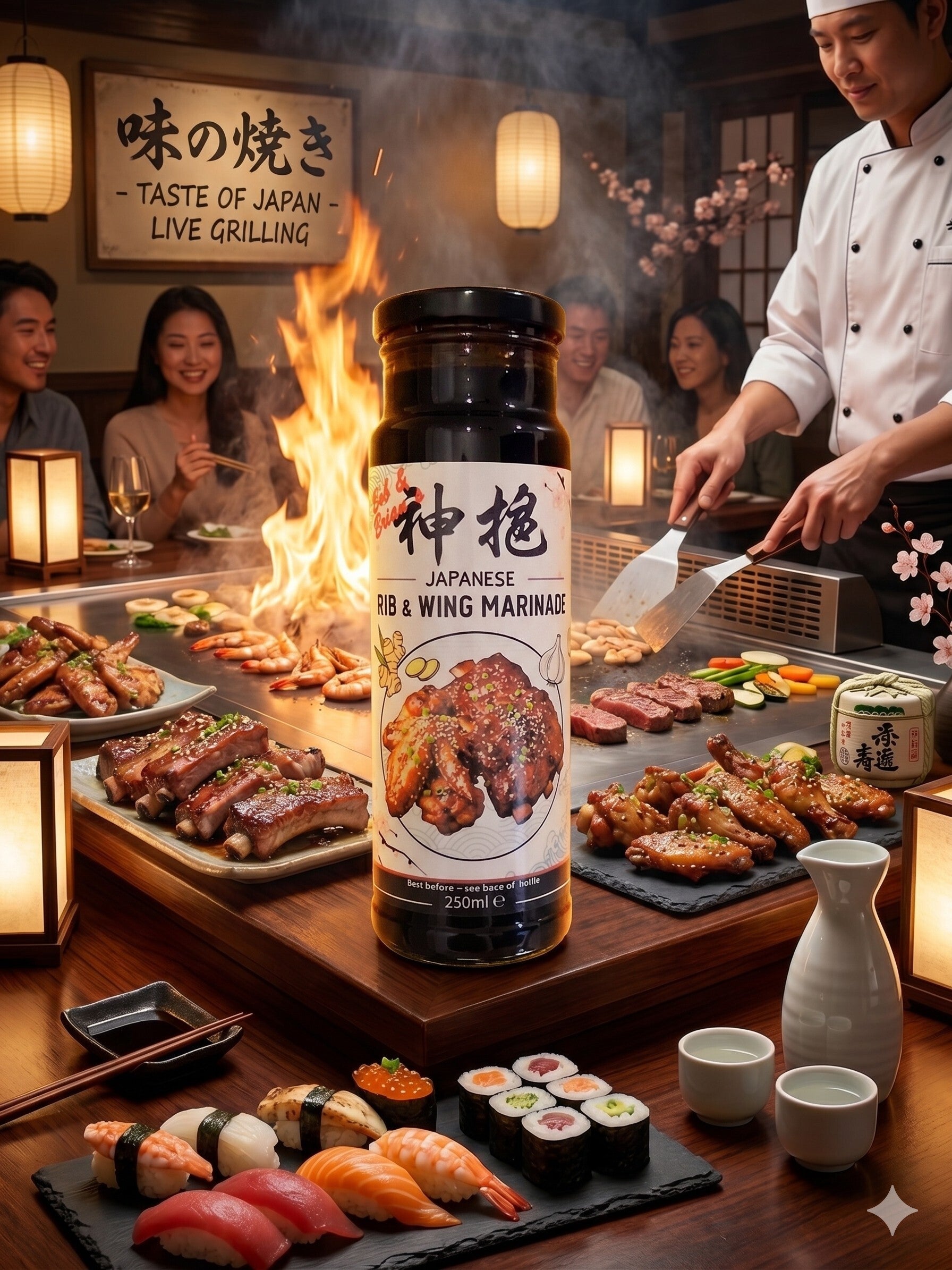 Japanese Rib & Wing Marinade 250ml