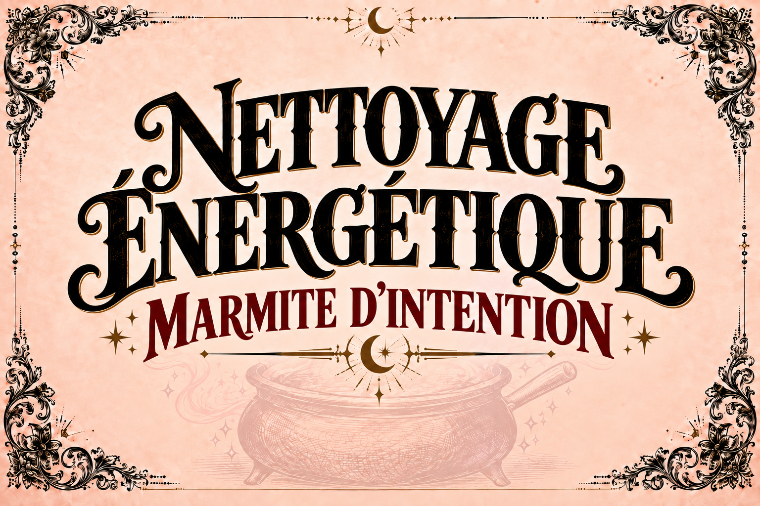 Marmite d'intention Nettoyage énergétique