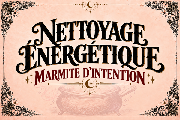 Marmite d'intention Nettoyage énergétique