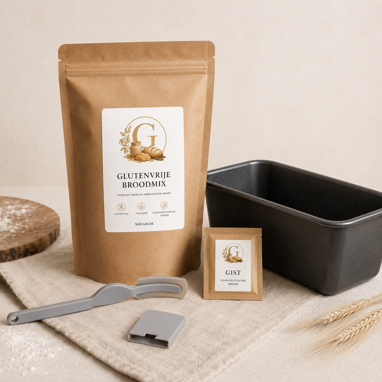 Broodbakpakket glutenvrij