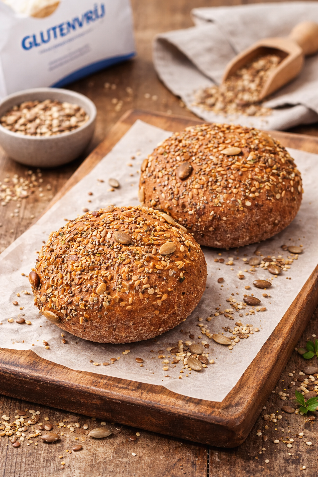 Smaakvol en smeuig glutenvrij brood