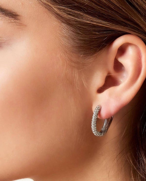 Orecchini ovali zirconi