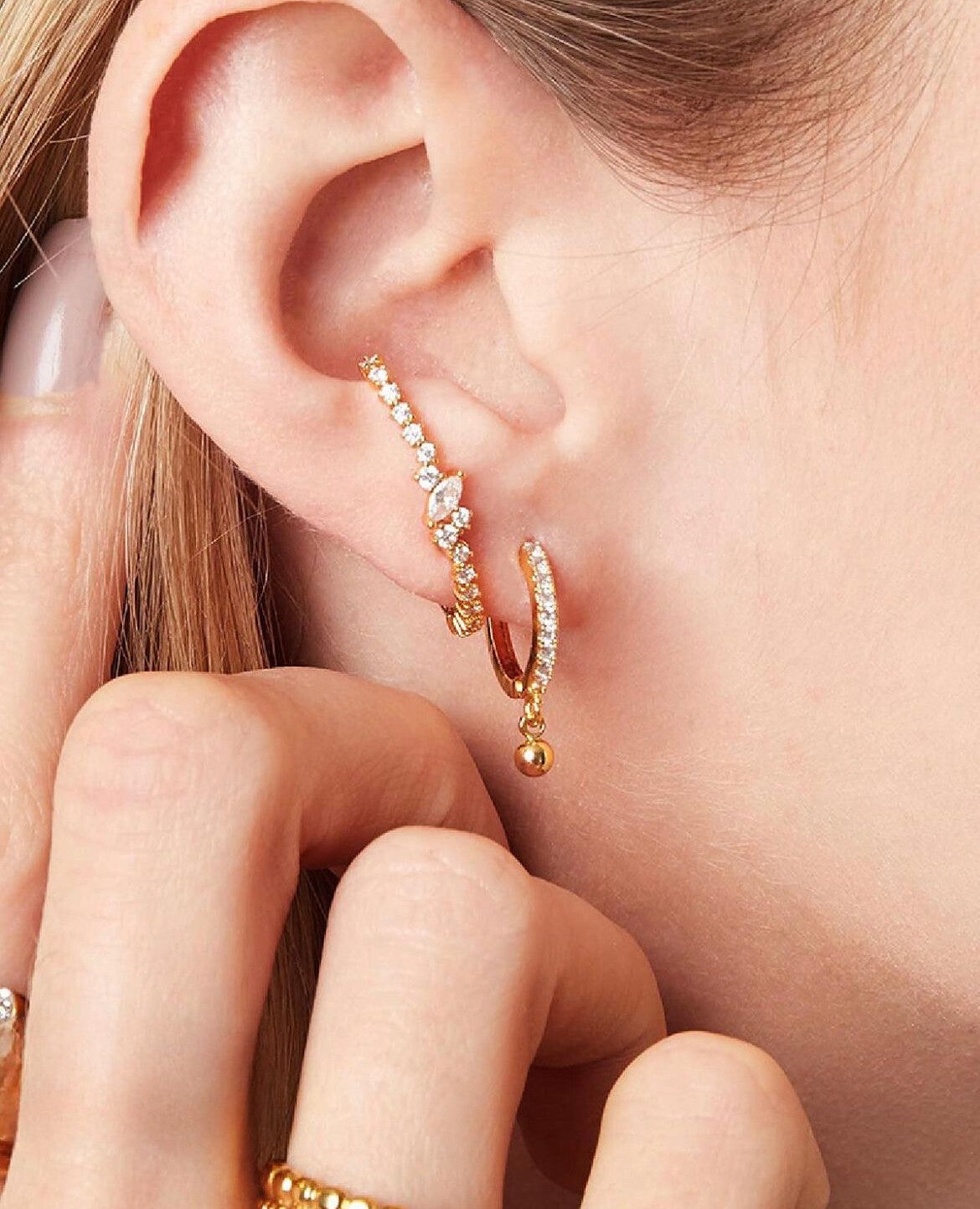 Orecchini zircone