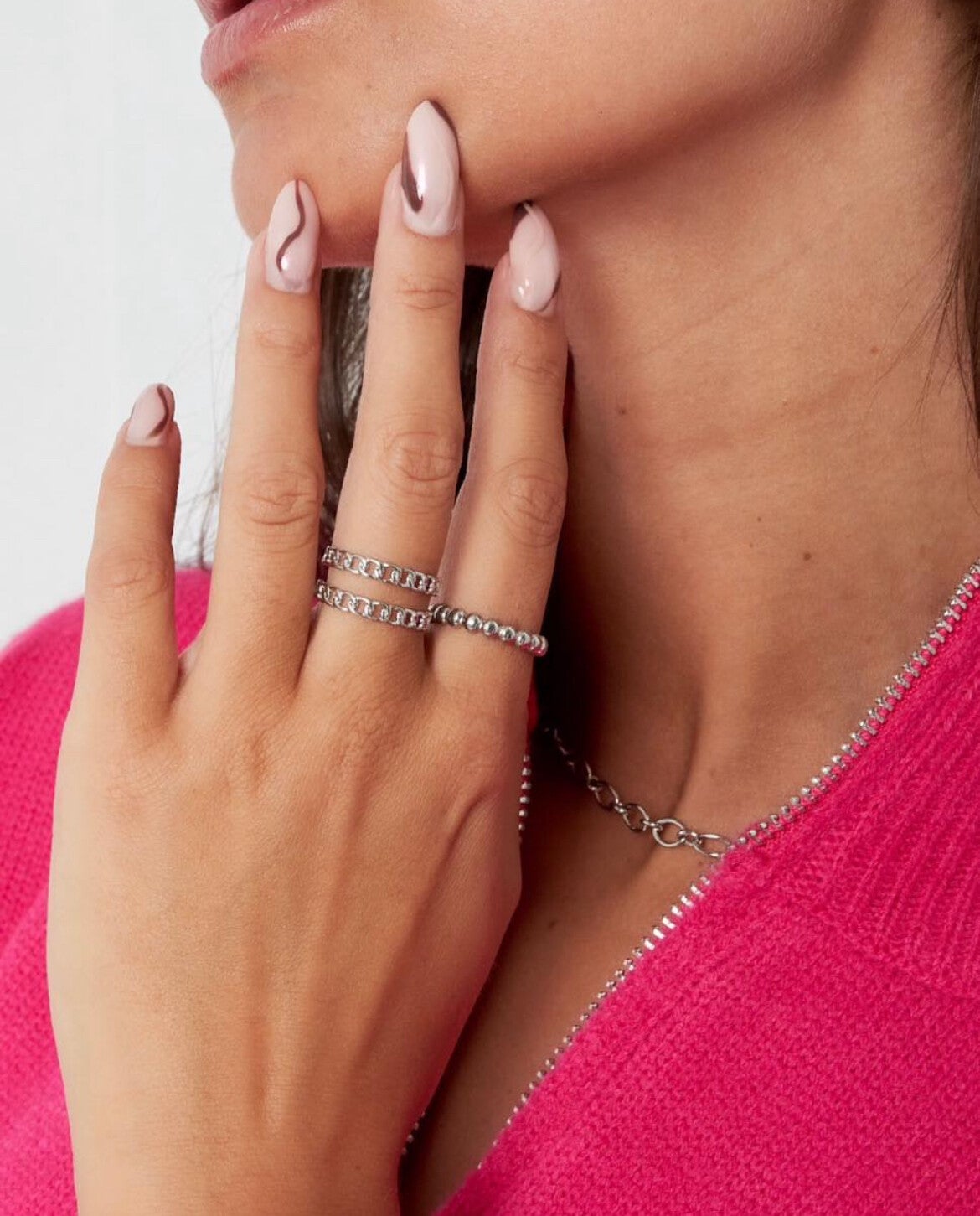 Anello doppie maglie