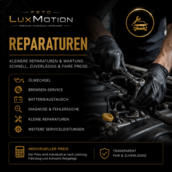 Individuelle Reparatur & Serviceleistung