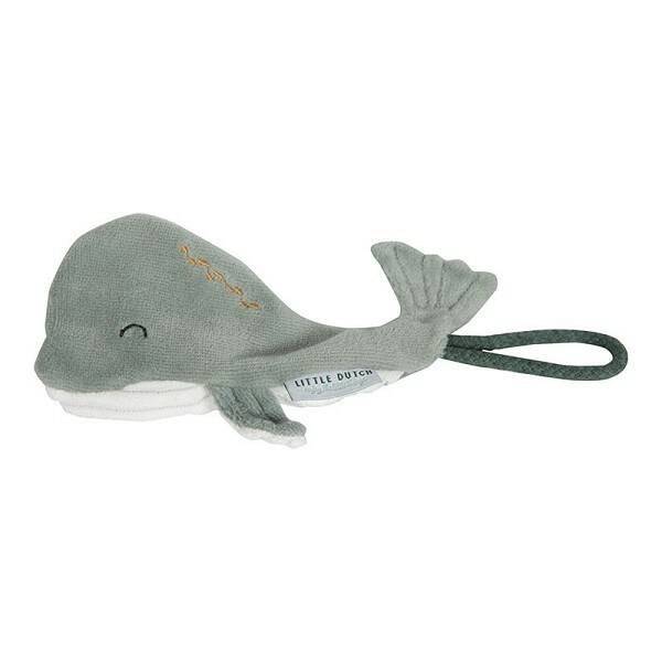 Little Dutch | Speenkoord walvis | Mintgroen