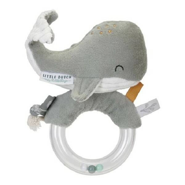 Little Dutch | Ring Rammelaar Walvis | Green