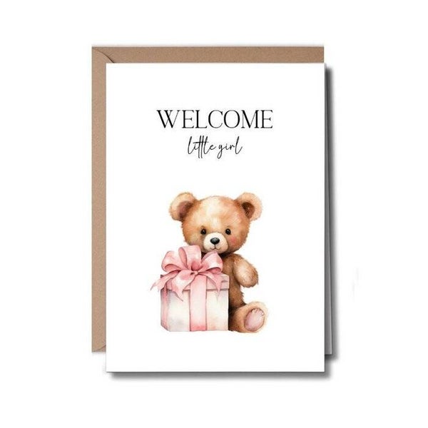 Cadeaukaart | Welcome Little Girl