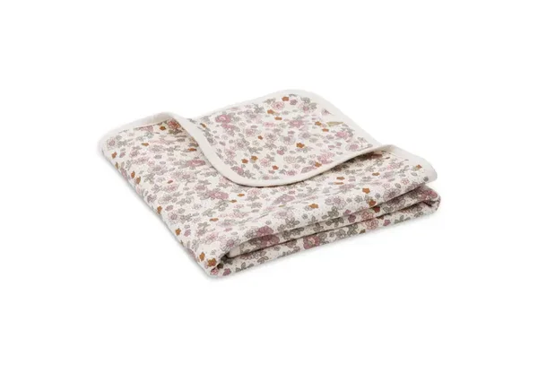 Wiegdeken | Jersey | 75x100 cm | Retro Flowers