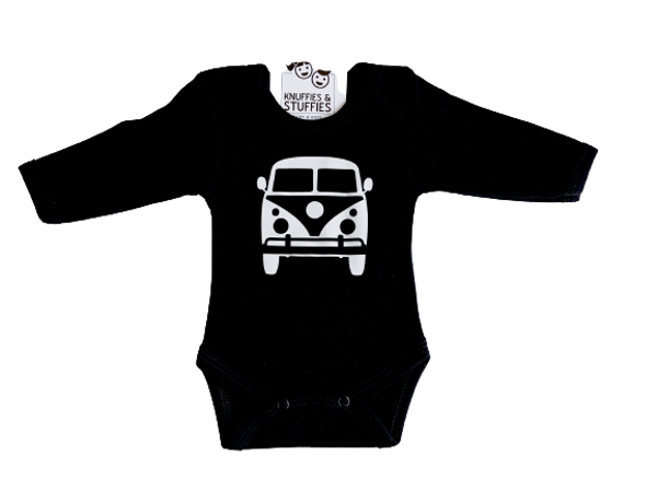 Romper Busje | Zwart