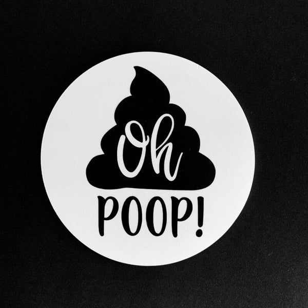 Muurcirkel | Oh poop!