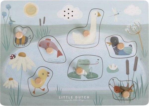 Tiamo | Little Dutch | Geluiden Puzzel FSC | Ark van Noach