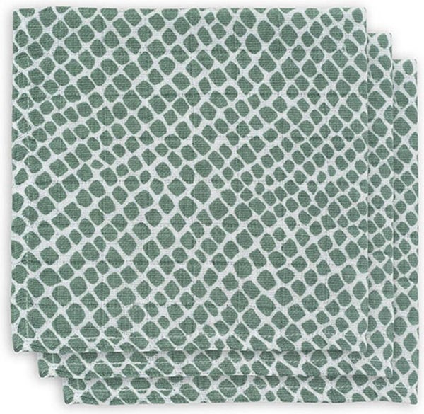 Hydrofiele monddoekjes Jollein Snake 31x31 cm.