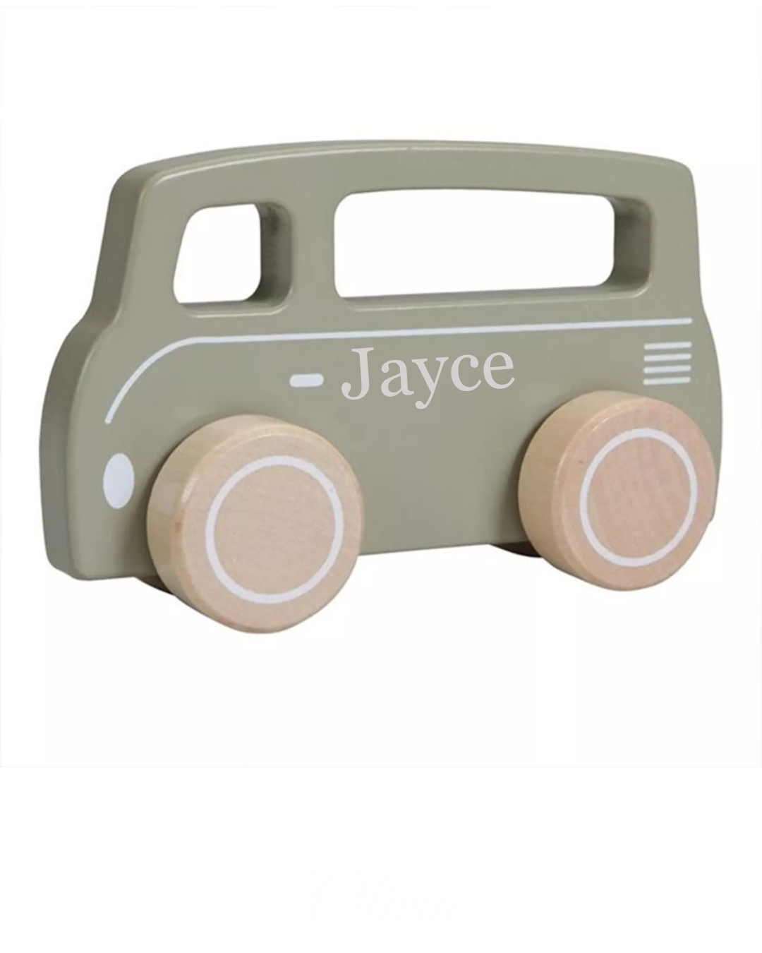 Little Dutch | Busje | Olive Green | FSC Hout