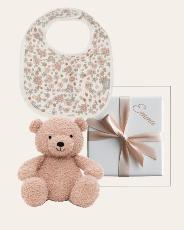 Geschenkset Emma | Slabbetje | Teddy Bear