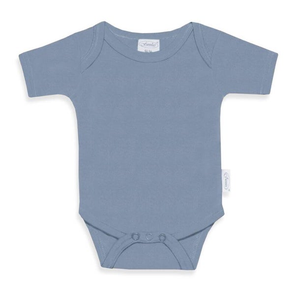 Rompertje | Basic | Uni Line | Bleu Grey | Newborn