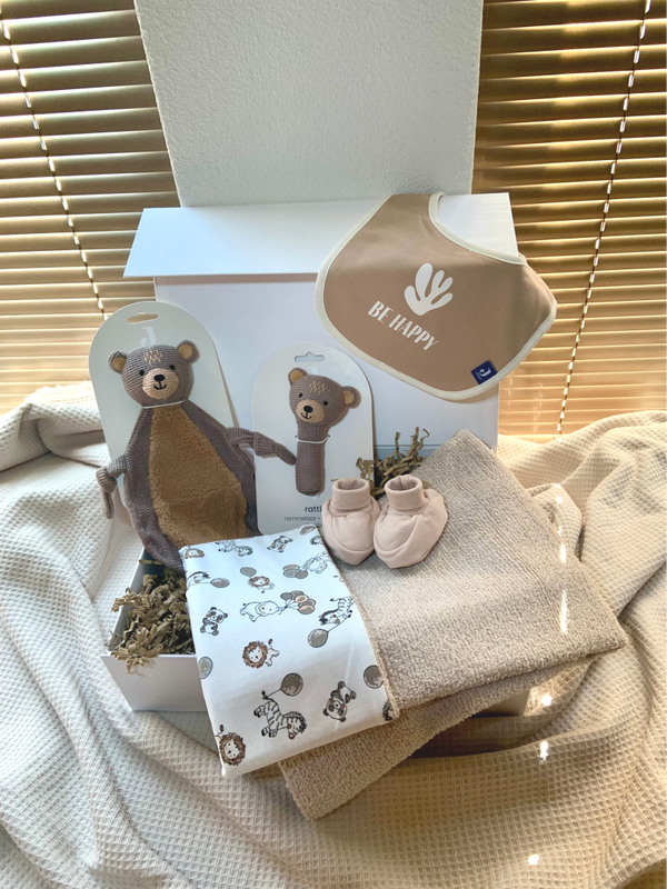 Kraamcadeaupakket | Groot | Be Happy | Finn