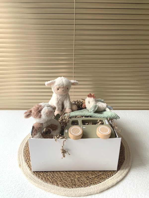 Kraamcadeaupakket | Medium | Boerderij | Teun