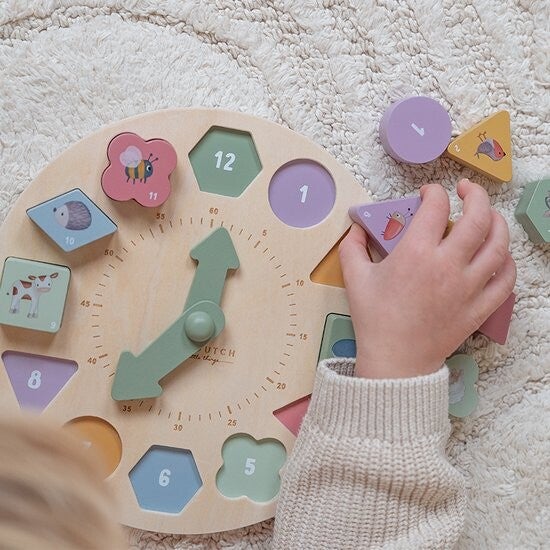 Little Dutch | Puzzel Klok | FSC Hout