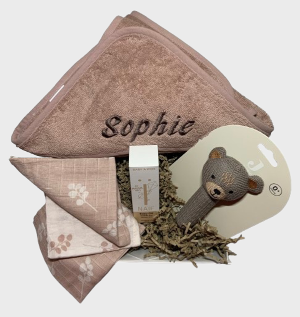 Kraamcadeaupakket | Medium | Pinkstone | Sophie