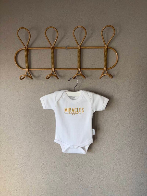 Rompertje | Tiny Miracle | Wit | Newborn