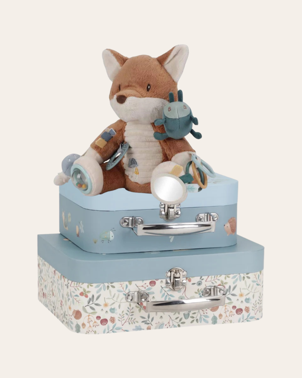 Geschenkset | Speel Koffertjes | Activiteiten Knuffel Vos | Forest Friends