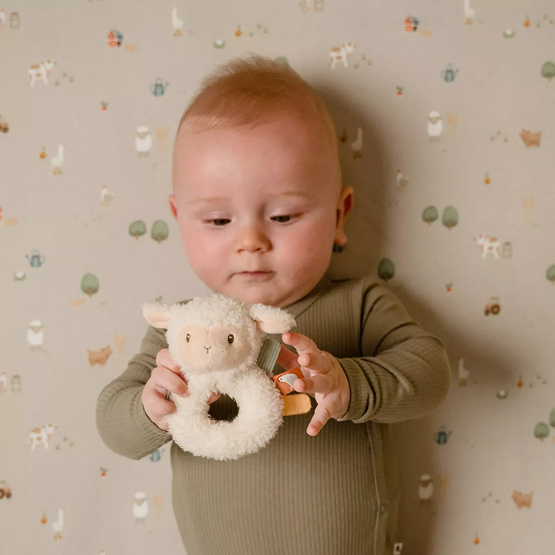 Tiamo | Little Dutch | Zachte Ringrammelaar Schaap | Little Farm