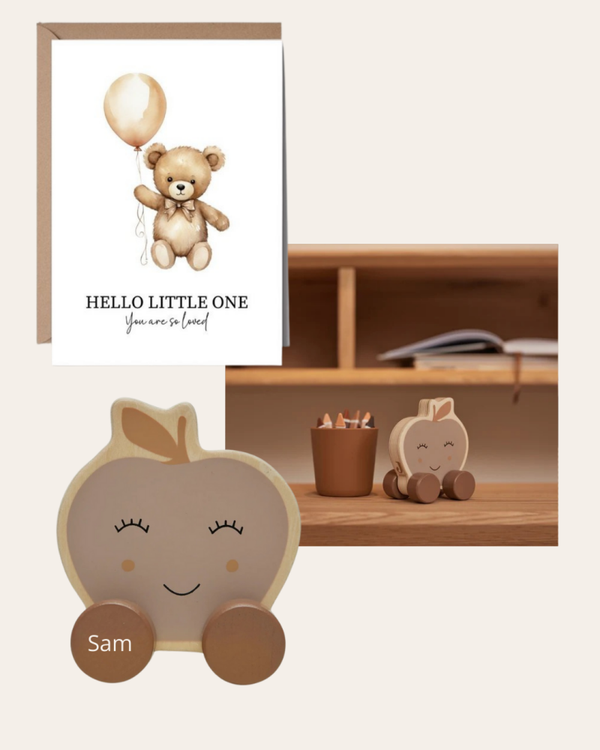 Geschenkset | Appeltje op wieltjes | Kaart You are so Loved