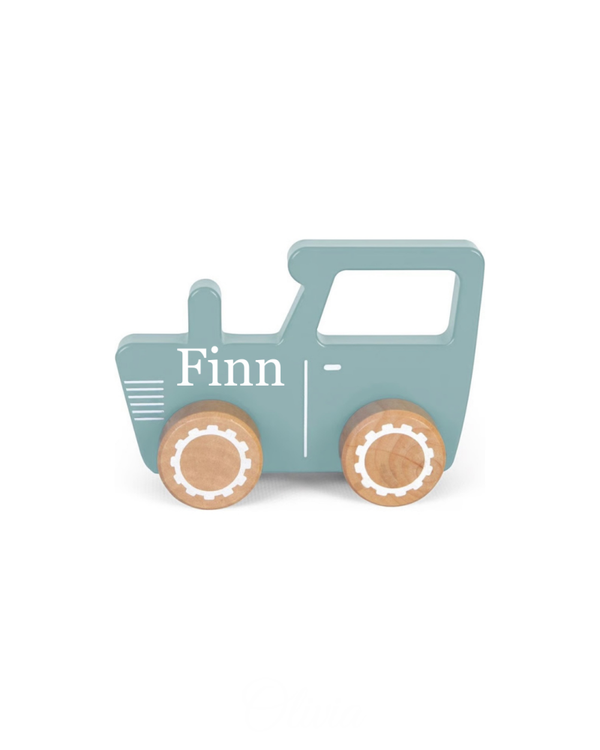 Little Dutch | Tractor hout | Blue