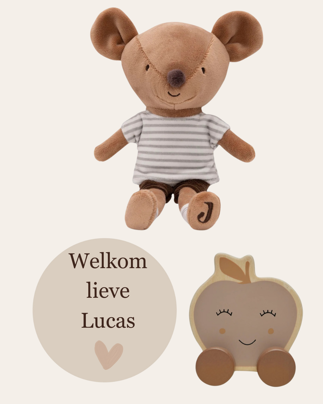 Geschenkset | Welkom lieve Jacky