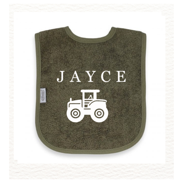 Slab | Uni Line | Forest Green | Tractor printje