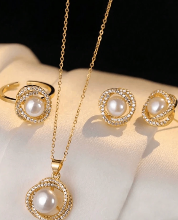 Parure de bijoux de luxe