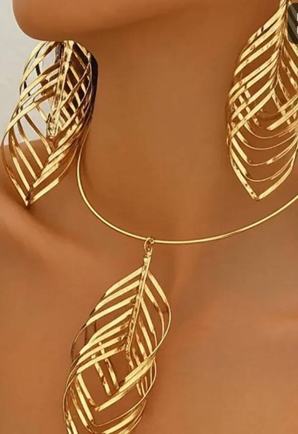 Parure et boucles d’oreilles