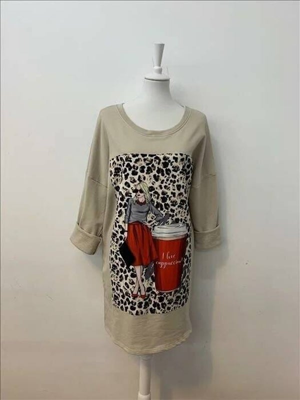 Tunika Kleid Langarm TKL9