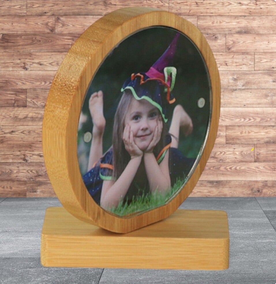 Bamboe Fotolijst - rond