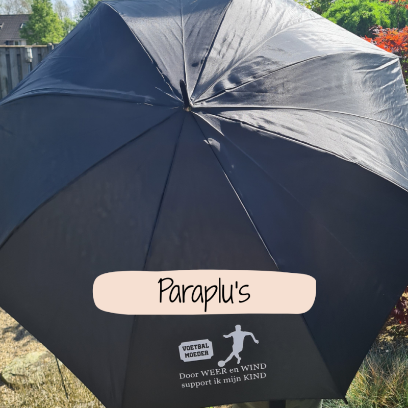voetbal moeder leuke paraplu