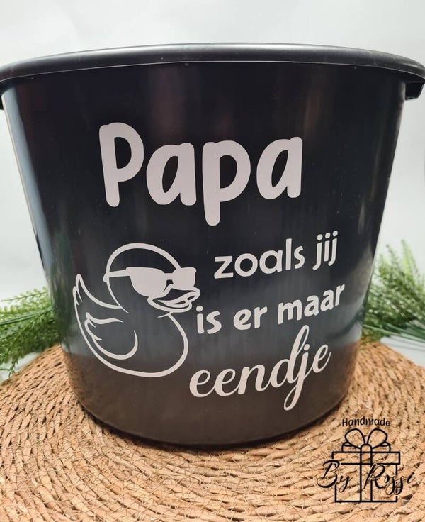 Papa zoals jij emmer