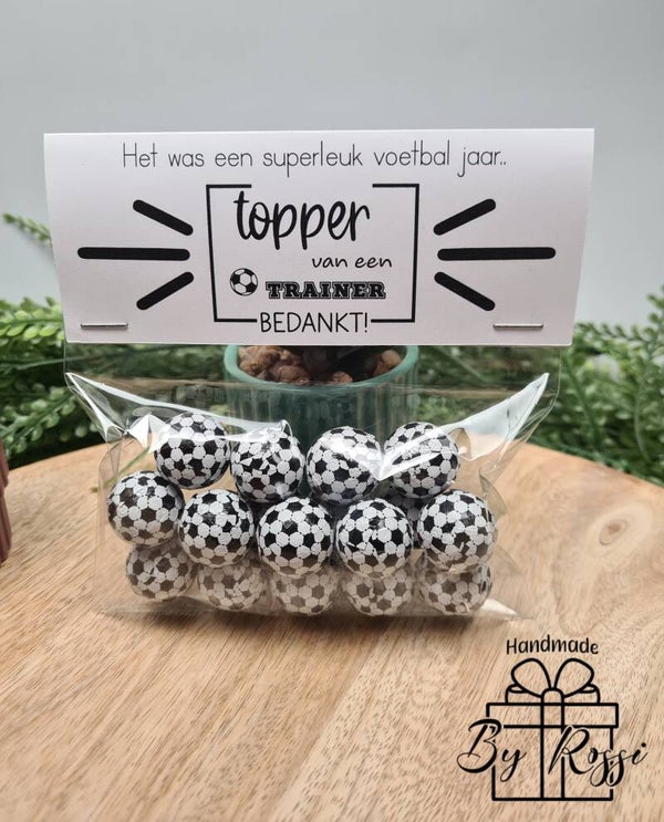 Topper van een trainer