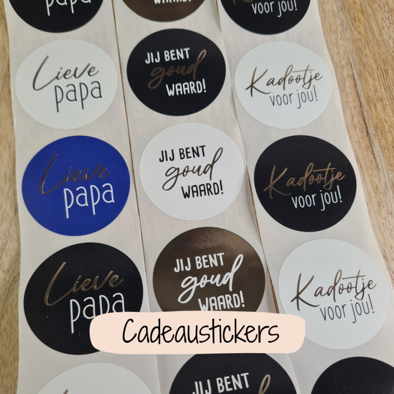 cadeausticker voor elk gelegenheid