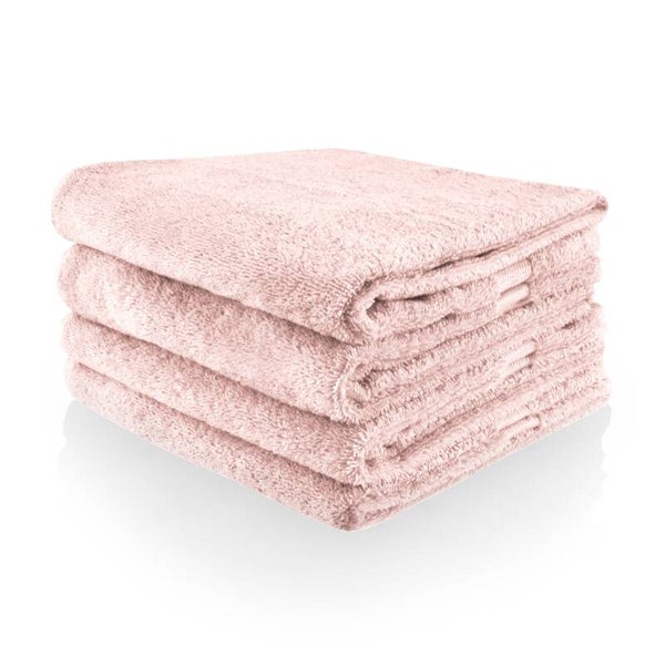 Handdoek met geborduurde naam - Blush