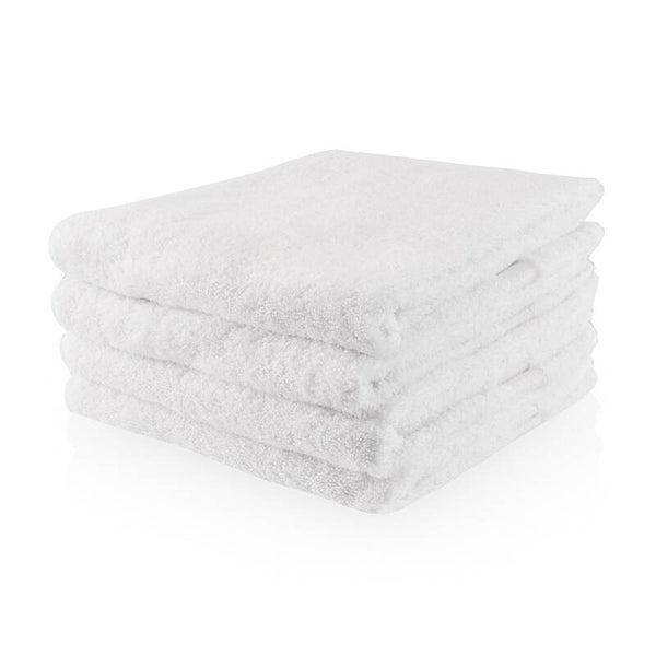 Handdoek met geborduurde naam - Wit